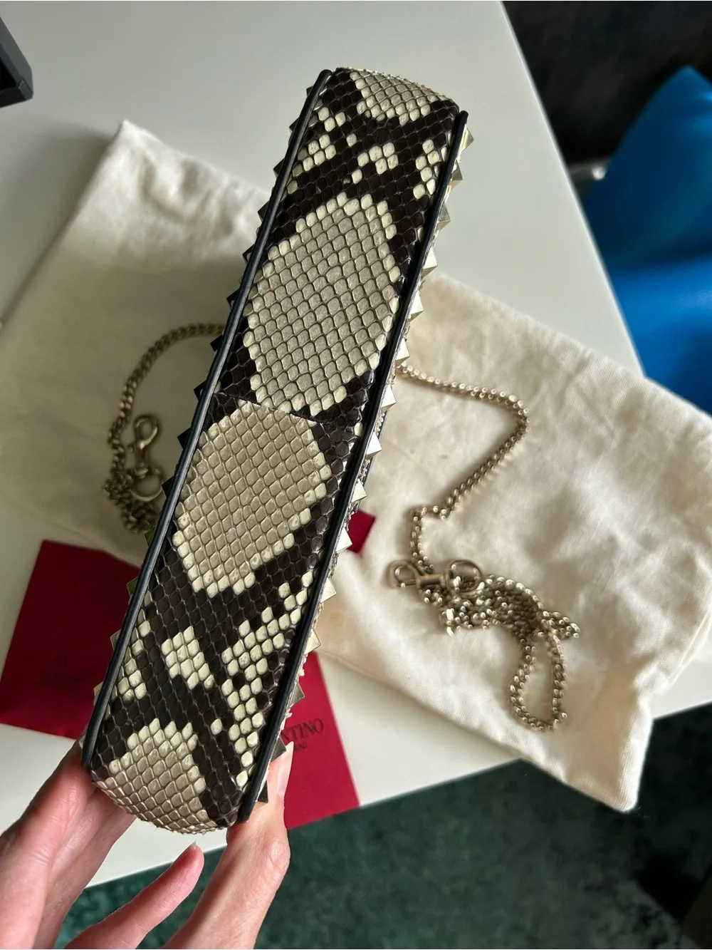 Valentino Clutch- never been used, excellent condition